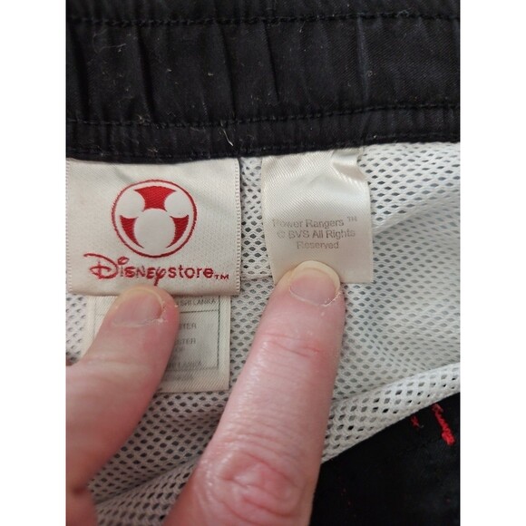 Vintage Power Rangers Mystic Force Swim Trunks 5/6 Red Ranger Disney - Picture 10 of 12